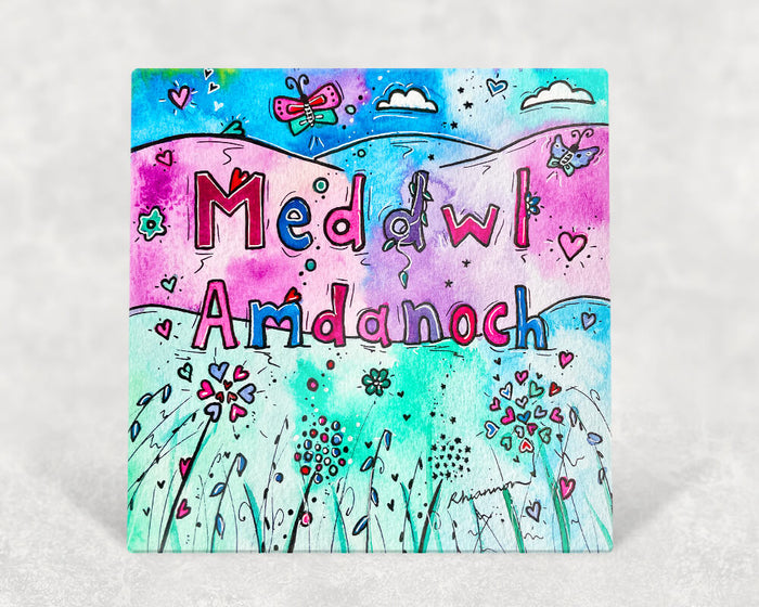Meddwl Amdanoch Card