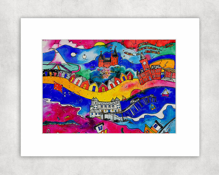 Magic in South Wales Mounted Print