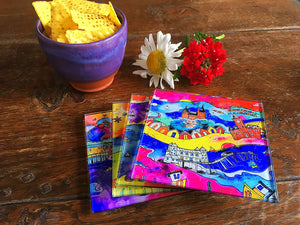 Magic in South Wales Glass Coaster