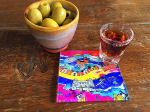 Magic in South Wales Glass Coaster