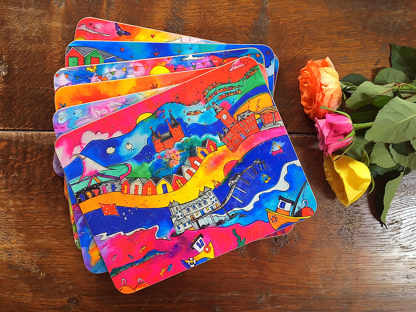 Magic Place Mat Rhiannon Art, Magic in South Wales Placemat
