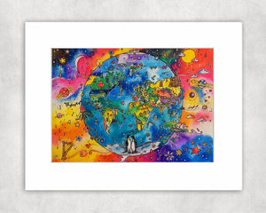 Our World Mounted Print