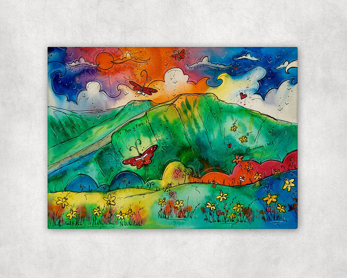 Pen Y Fan Perfect Mountain Printed Canvas