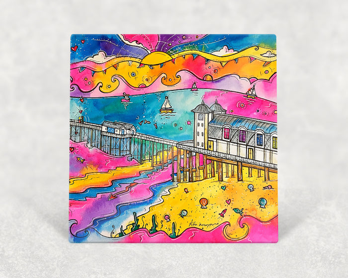 Penarth Pink Paradise Card