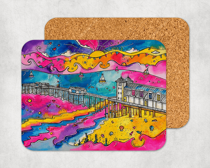 Penarth Pink Paradise Coaster