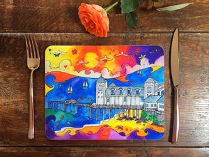 Penarth Playful Pier Placemat