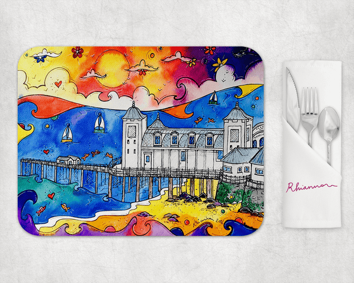 Penarth Playful Pier Placemat