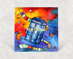 Police Box Card