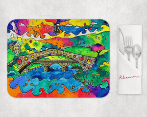 Pontypridd Bridge of Memories Placemat