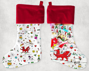 Nadolig Llawen Christmas Stocking