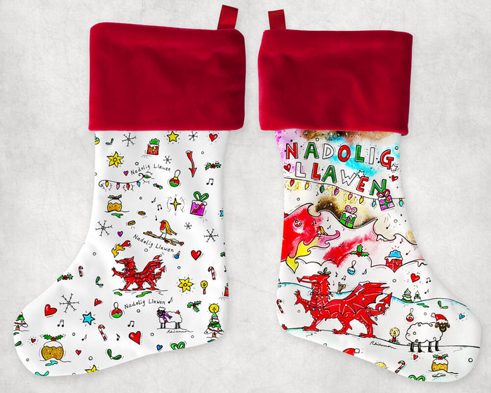 Nadolig Llawen Christmas Stocking