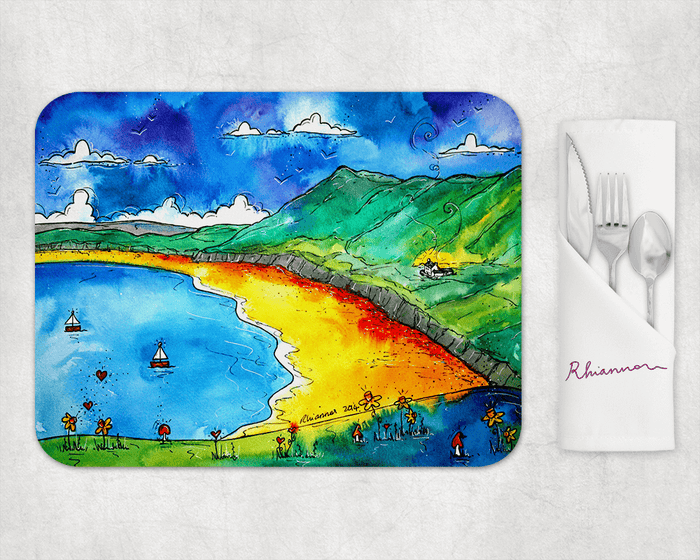 Rhossili Beautiful Bay Placemat