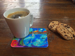 Roath Park Swans in Love Coaster