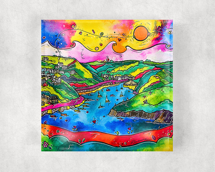 Solva Hidden Gem Glass Coaster