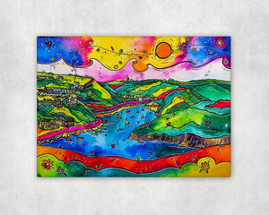 Solva Hidden Gem Printed Canvas
