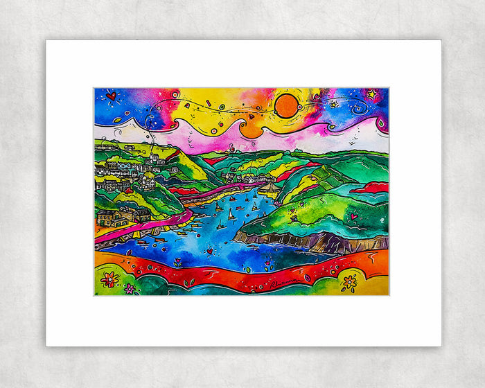 Solva Hidden Gem Mounted Print