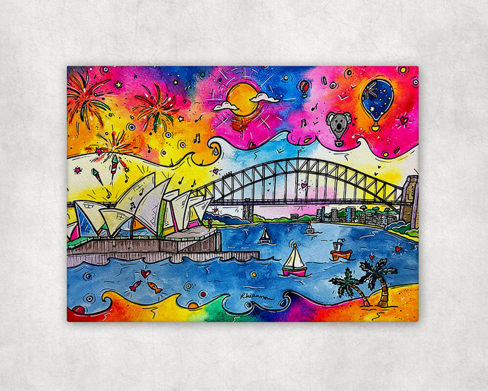 Sydney Celebrations Printed Canvas