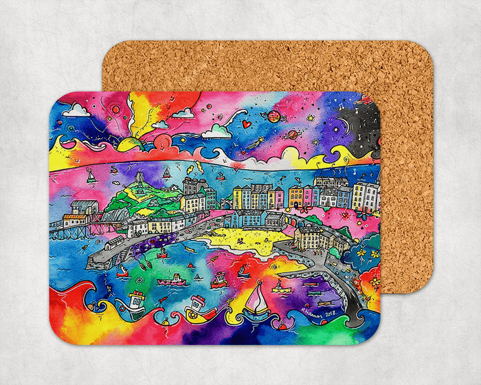 Tenby Charming Harbour Coaster