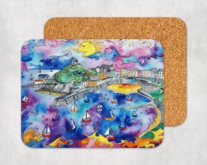 Tenby Purple Paradise Coaster