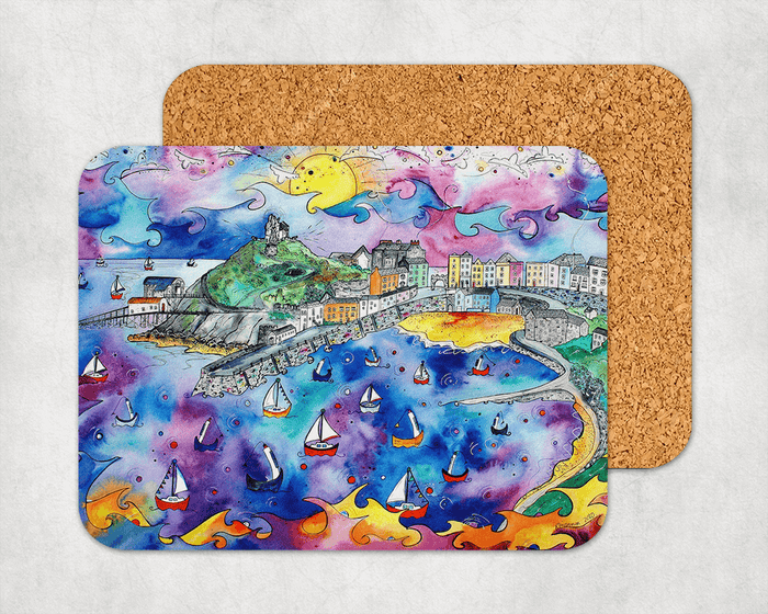 Tenby Purple Paradise Coaster