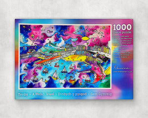 Tenby ~ A Welsh Jewel Jigsaw Puzzle (dented box)