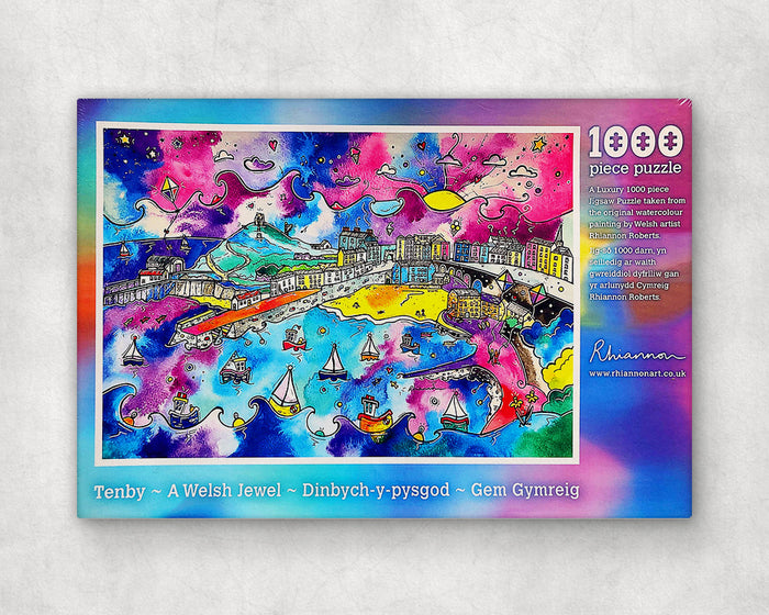 Tenby ~ A Welsh Jewel Jigsaw Puzzle (dented box)