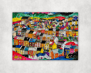 The Valleys Printed Canvas