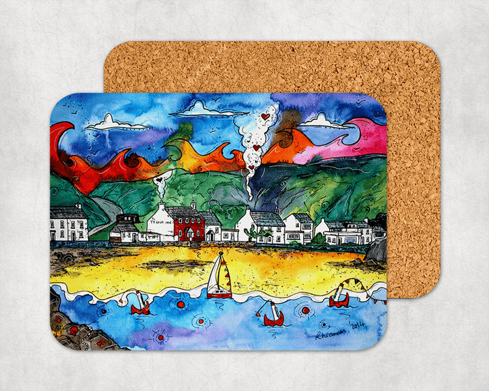 Ty Coch Striking Views Coaster