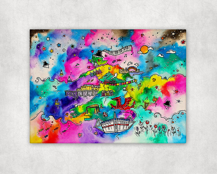 Land of Song Printed Canvas