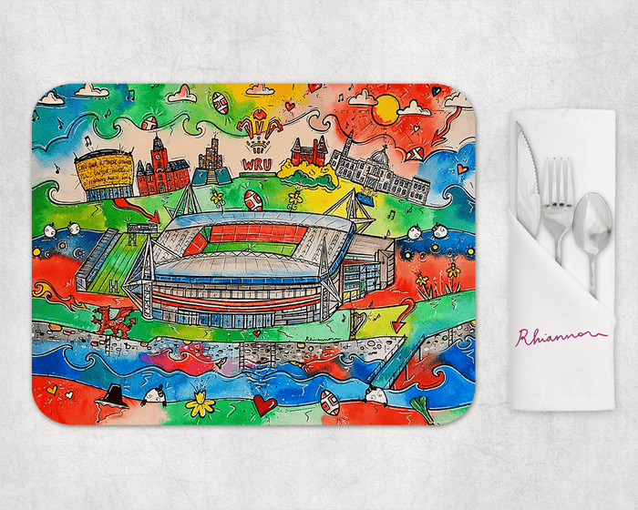 Where Dragons Roar Placemat