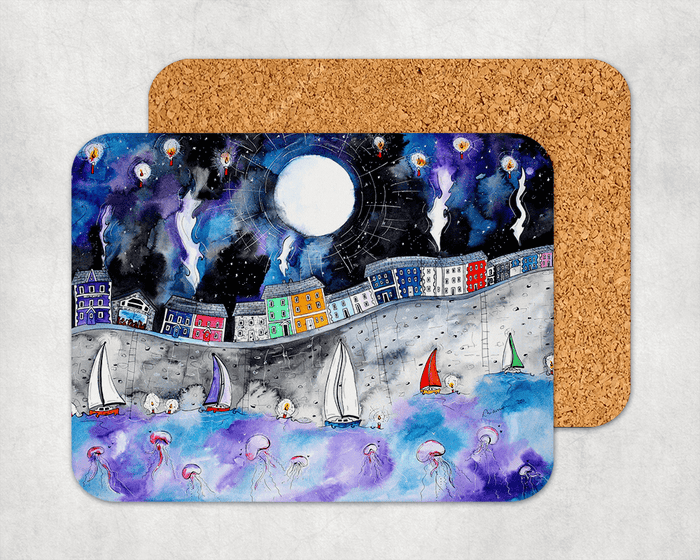 Aberaeron Starry Starry Night Coaster