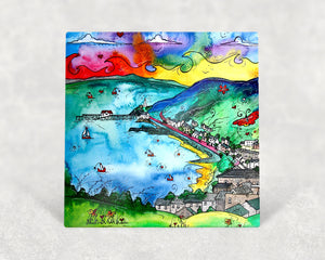 Mumbles Loveboats and Butterflies Card