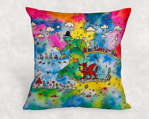 Lively Wales Cushion Cover